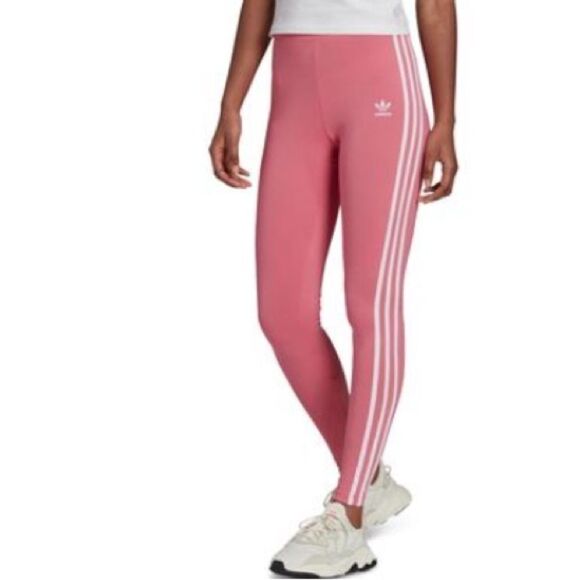 Adidas 3 Stripes Tights in Pink Size Small | Cotton |Jimmy Jazz rose tone S - Picture 3 of 15